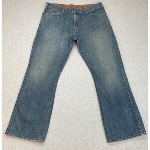 Levis Jeans Mens 36 x 30 Blue Signature Denim 100% Cotton Bootcut